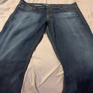 Source of Wisdom boot cut jeans from Torrid